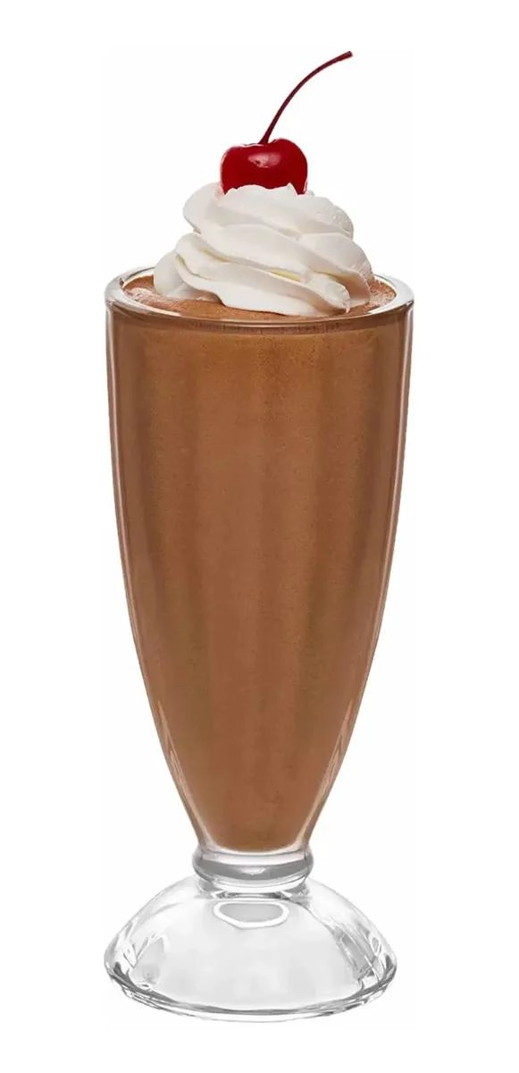 SET DE 6 VASOS PARA HELADO, JUGO Y MILKSHAKE - 3