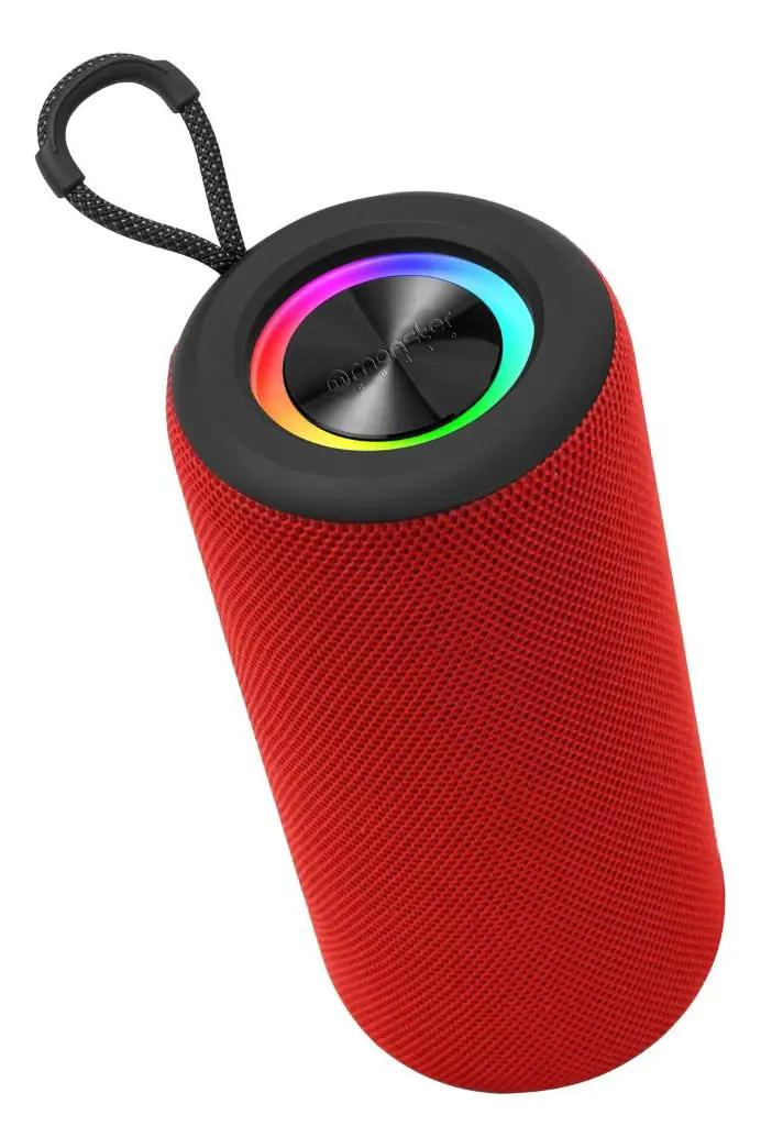 PARLANTE PORTATIL ROJO CON ALTA POTENCIA DE AUDIO - 2
