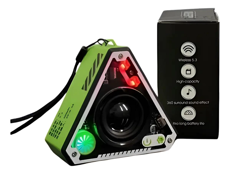 MINI ALTAVOZ BLUETOOTH PORTATIL CON LUZ INTEGRADA - 1