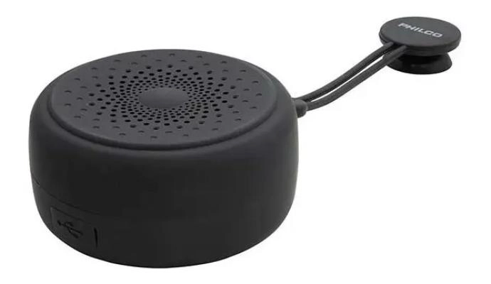 PARLANTE INALAMBRICO PARA DUCHA COLOR NEGRO - 2
