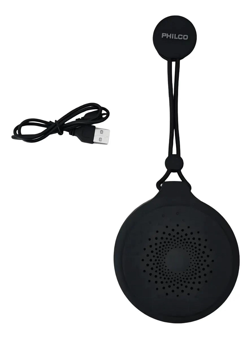 PARLANTE INALAMBRICO PARA DUCHA COLOR NEGRO - 4