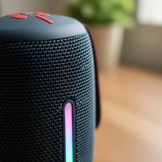 PARLANTE BLUETOOTH CON LUZ LED RGB Y SONIDO POTENTE - 3