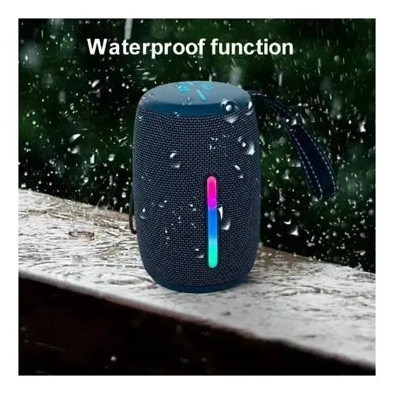 PARLANTE BLUETOOTH CON LUZ LED RGB Y SONIDO POTENTE - 5