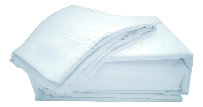SABANAS KING 1800 HILOS SOFT TOUCH CELESTE - 1