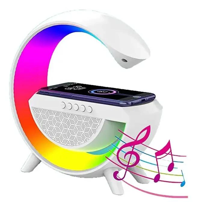 PARLANTE PORTATIL BLUETOOTH BLANCO BT-2301 - 5