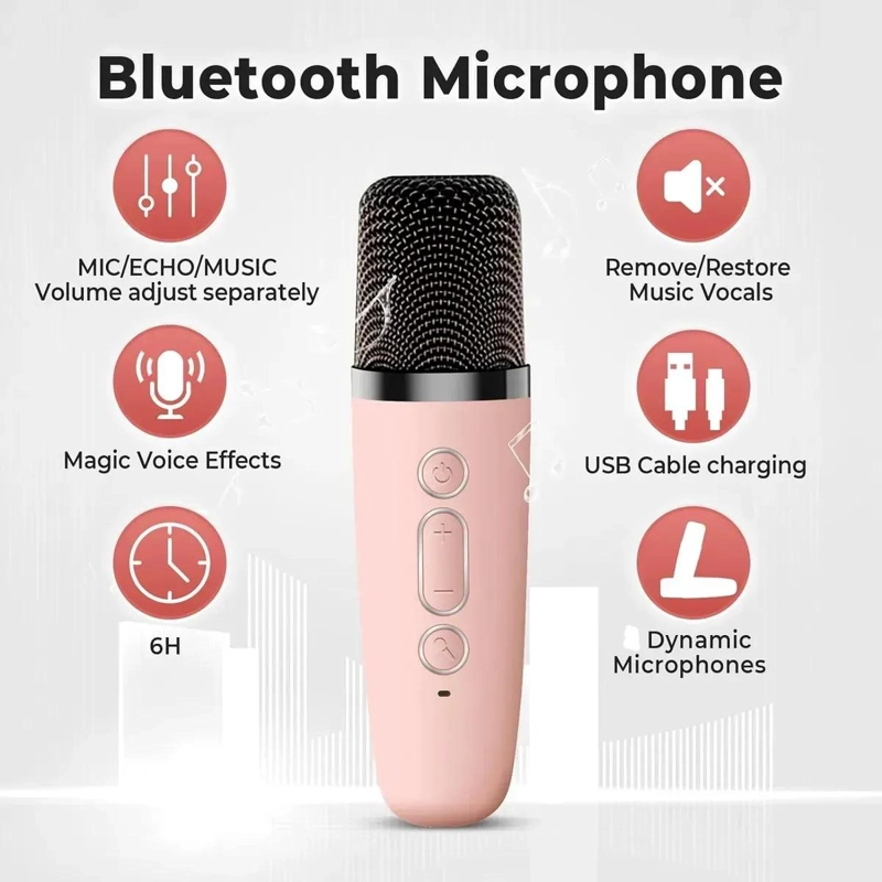 PARLANTE BLUETOOTH CON MICROFONO Y SMARTWATCH 7 EN 1 - 3
