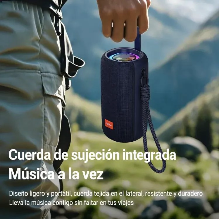 ALTAVOZ BLUETOOTH IMPERMEABLE 10W PORTATIL - 4
