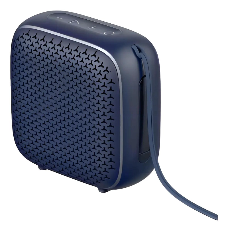 PARLANTE BLUETOOTH 5W CON MICROFONO Y USB AZUL - 1