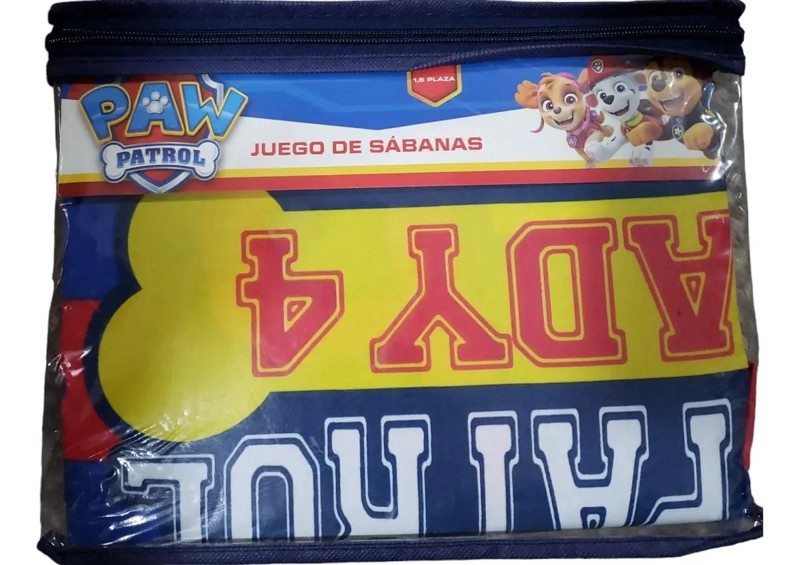 JUEGO DE SABANA 1.5 PLAZA INFANTIL AZUL - 1
