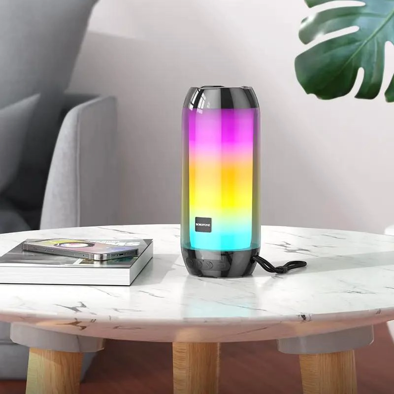 PARLANTE INALAMBRICO BLUETOOTH 5.3 CON LUCES LED - 3