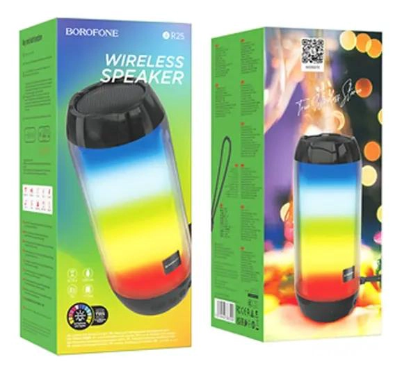 PARLANTE INALAMBRICO BLUETOOTH 5.3 CON LUCES LED - 4