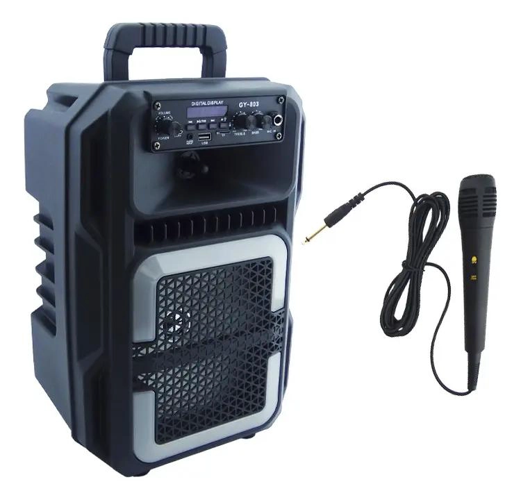 PARLANTE KARAOKE CON MICROFONO Y ALTAVOZ INTEGRADO - 3
