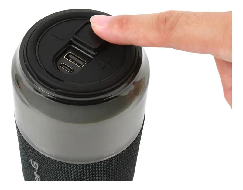 PARLANTE BLUETOOTH PORTATIL 5W RESISTENTE AL AGUA IPX3 - 4