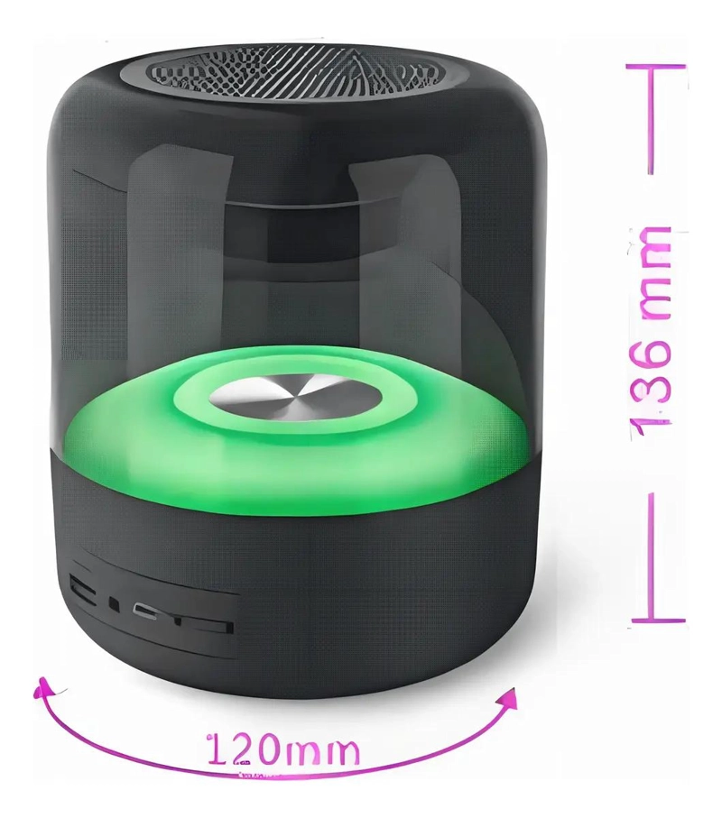MINI ALTAVOZ INALAMBRICO PORTATIL Z5 NEGRO - 3