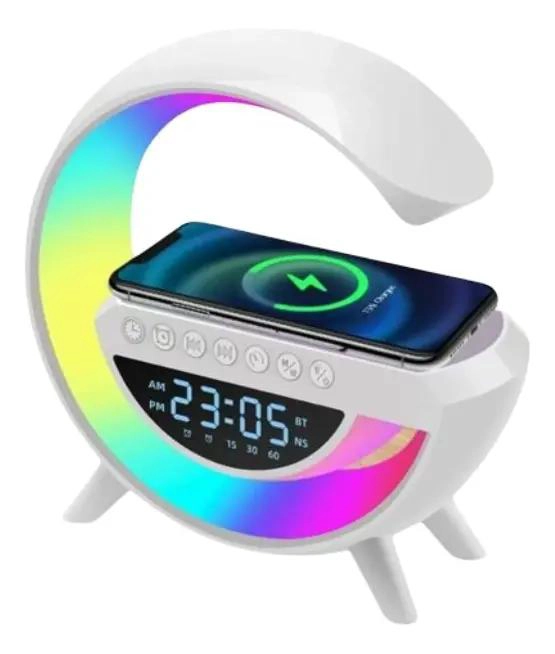 PARLANTE PORTATIL CON LAMPARA LED, BLUETOOTH Y LUCES RGB - 1