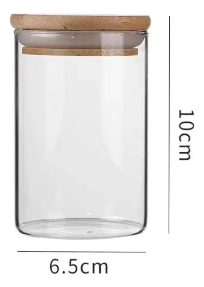PACK 12 FRASCOS DE VIDRIO HERME TICOS PARA ALIMENTOS - 3
