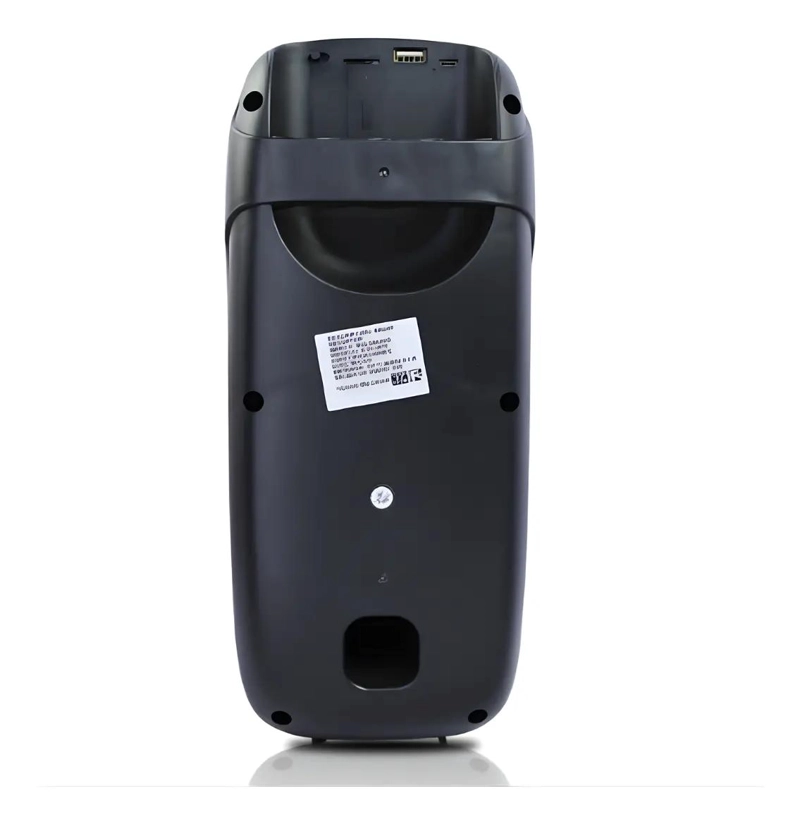 PARLANTE PORTATIL BLUETOOTH CON LUZ LED Y RADIO FM - 5
