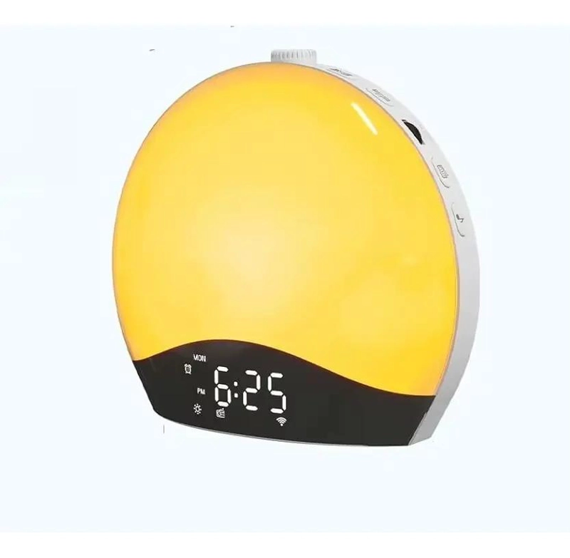 RELOJ DESPERTADOR DIGITAL CON SONIDO NATURAL Y LUZ AMANEC - 2