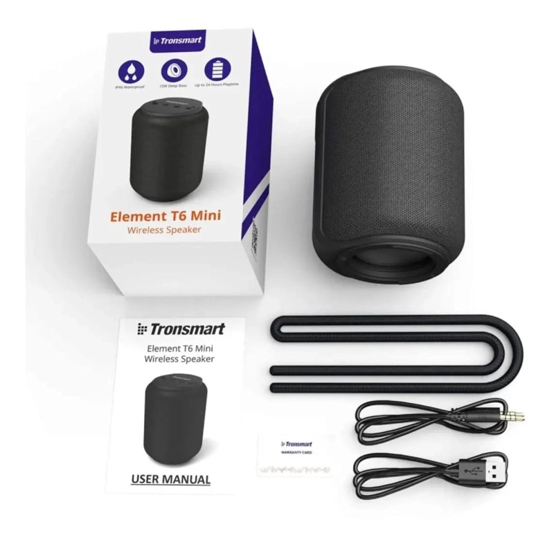 PARLANTE BLUETOOTH PORTATIL 15W RESISTENTE AL AGUA IPX6 - 3