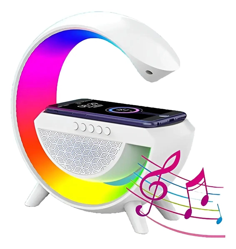 PARLANTE PORTATIL BLUETOOTH BLANCO BT-2301 - 5