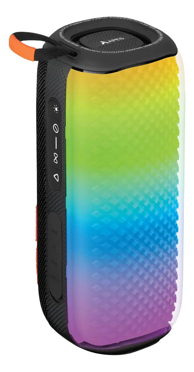 PARLANTE BLUETOOTH PORTATIL CON LUCES RGB Y DISEÑO EN PIE - 1