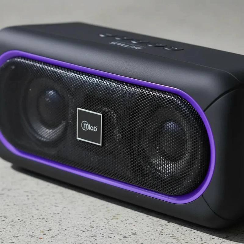 PARLANTE BLUETOOTH EXTREM BASS TWS 8907 NEGRO - 1