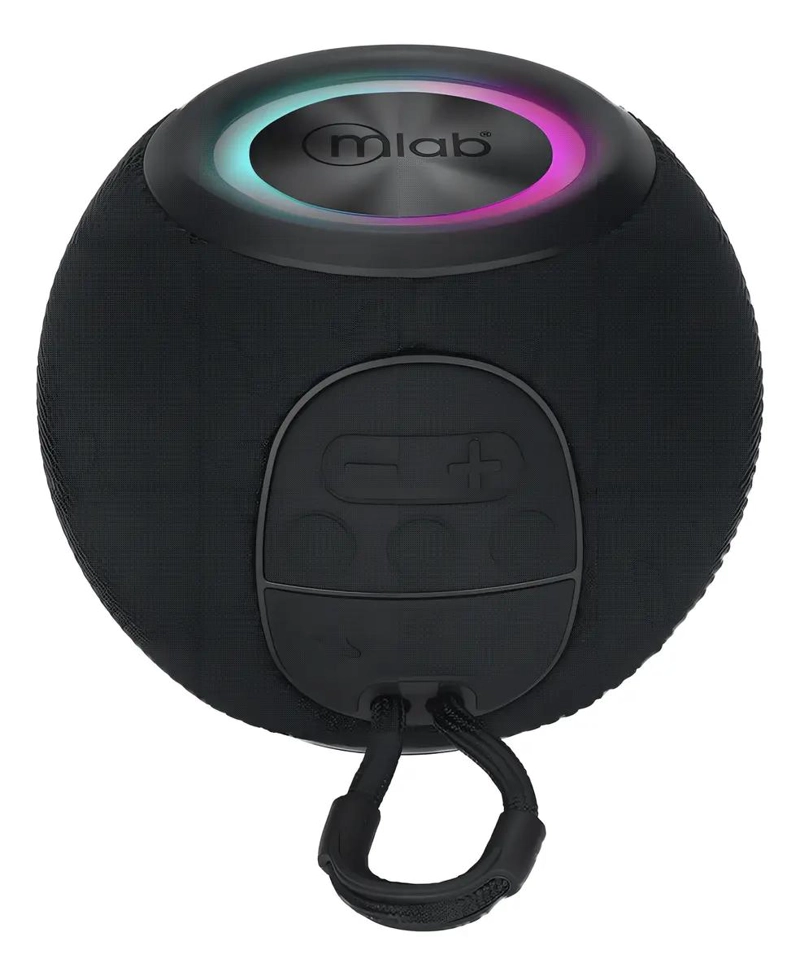 PARLANTE BLUETOOTH SPHERE BASS 9299 TWS NEGRO - 1