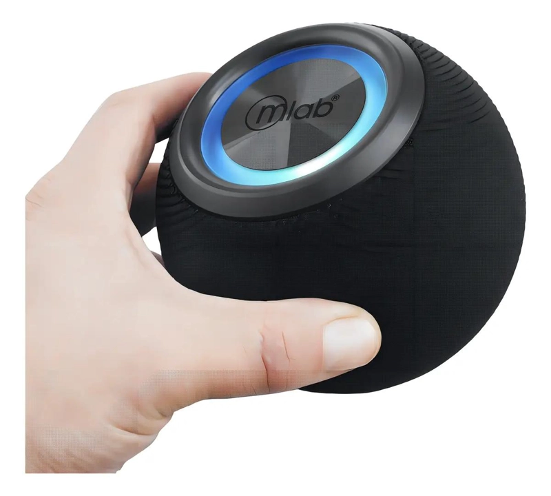 PARLANTE BLUETOOTH SPHERE BASS 9299 TWS NEGRO - 4