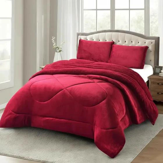 COBERTOR DE INVIERNO PLUSH KING 250X270 CM - 1
