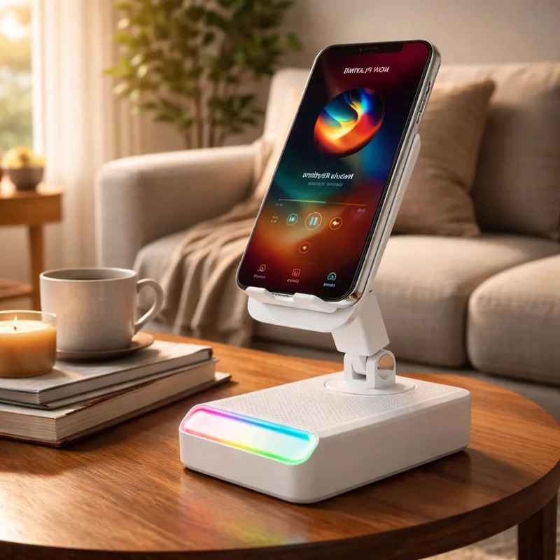 PARLANTE CON SOPORTE Y TECNOLOGIA INDUCTION BASS - 2