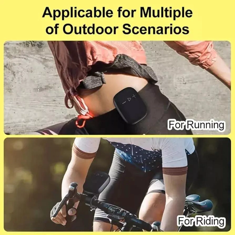 PARLANTE BLUETOOTH PORTATIL IMPERMEABLE PARA MOTO Y BICIC - 4