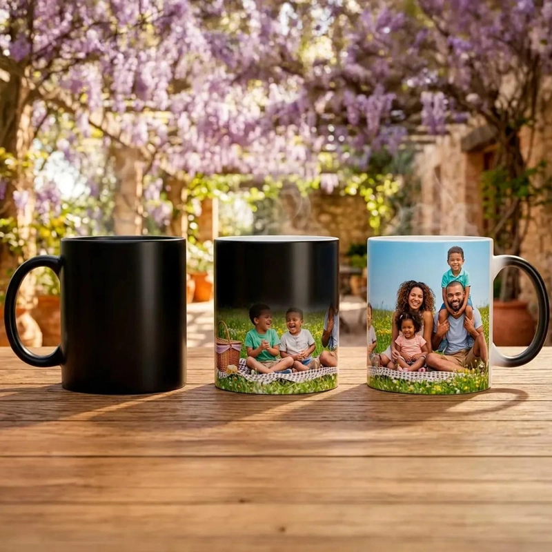 TAZA MAGICA PERSONALIZADA 11OZ CAMBIO DE COLOR - 4