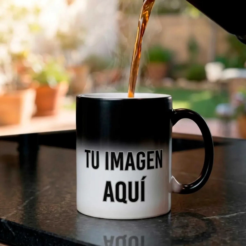 TAZA MAGICA PERSONALIZADA 11OZ CAMBIO DE COLOR - 5