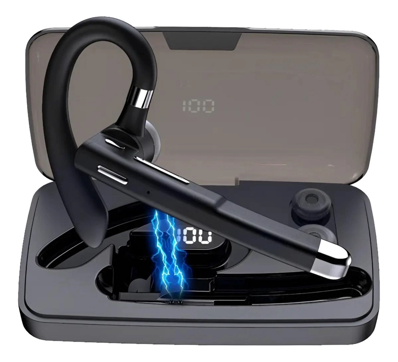 MANOS LIBRES BLUETOOTH PARA AUTO CON BATERIA 500MA - 1