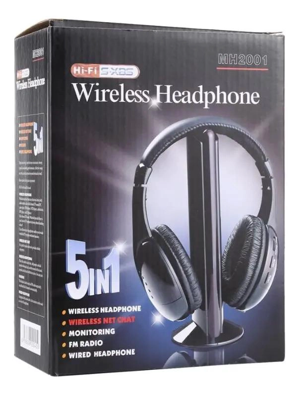 AUDIFONO INALAMBRICO MULTIFUNCIONAL 5 EN 1 MH-2001 - 3