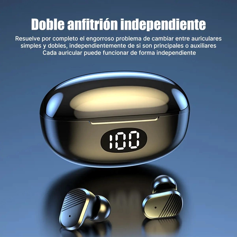 AUDIFONO INALAMBRICO BLUETOOTH T2 DEPORTIVO GAMER - 5