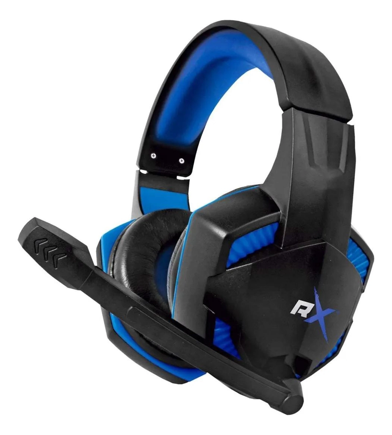 AUDIFONOS GAMER REPTILE X AZUL PARA PC Y CONSOLAS - 1