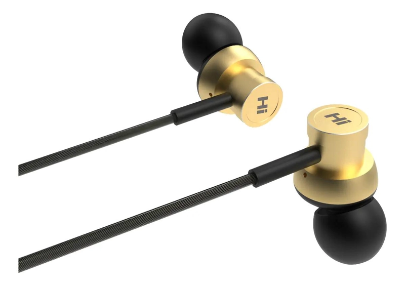AUDIFONOS IN-EAR ALAMBRICOS CHAMPAGNE GOLD - 3