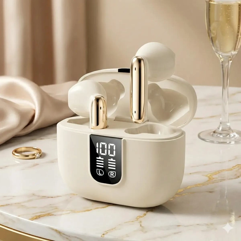 AUDIFONOS TWS BLUETOOTH 5.4 CON CANCELACION DE RUIDO Y IP - 3