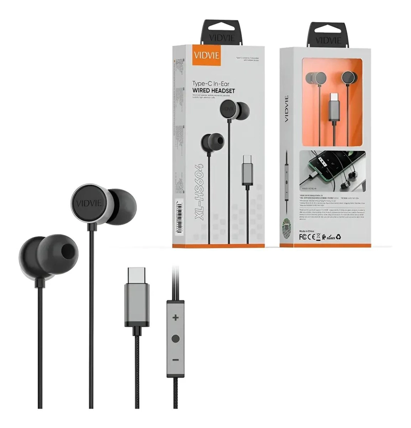 AUDIFONOS INTRAUDITIVOS TIPO C DE ALUMINIO SONIDO HD - 2