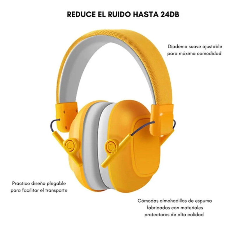 AUDIFONOS ANTIRUIDO PARA NIÑOS Y JOVENES CON AUTISMO Y TD - 3