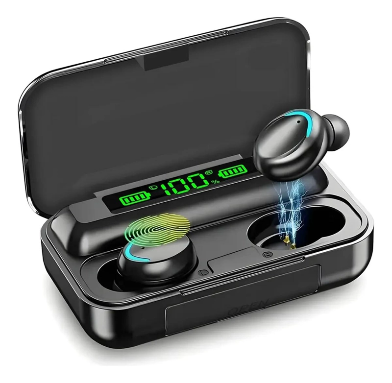 AUDIFONOS BLUETOOTH TRUE WIRELESS CON POWER BANK - 1