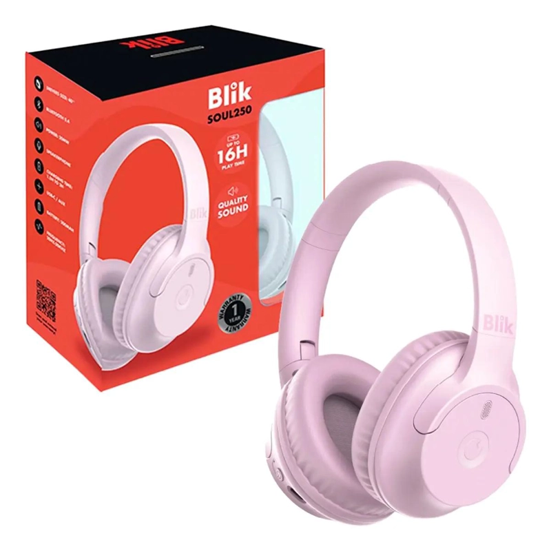 AUDIFONOS INALAMBRICOS BLUETOOTH 5.4 CON BATERIA 20H - 1