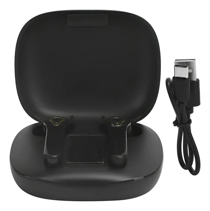 AURICULARES INALAMBRICOS RECARGABLES CON BASE DE CARGA - 1