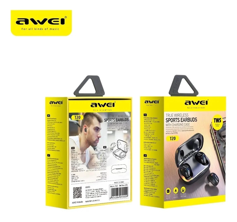 AUDIFONOS BLUETOOTH TWS CON MANOS LIBRES Y BT 5.0 - 5