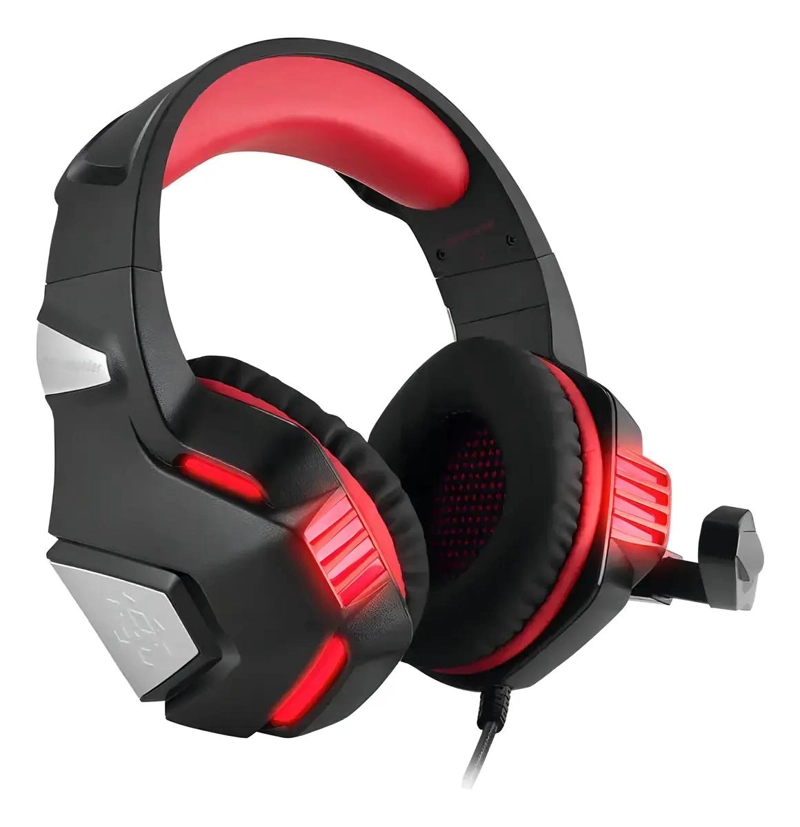 AURICULARES GAMER CON LUZ LED PARA PS4 Y XBOX - 3