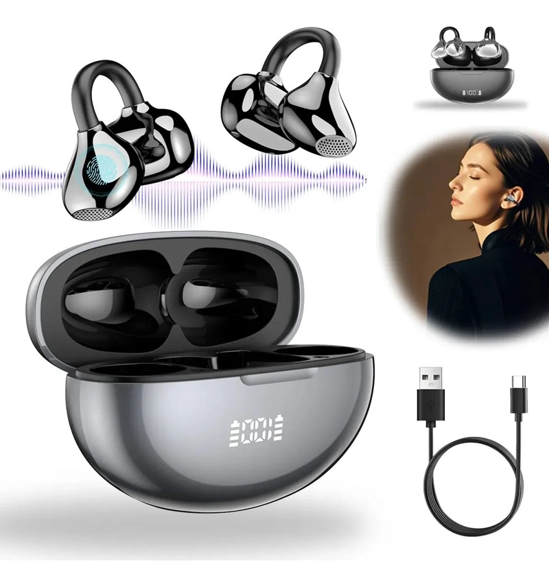 AUDIFONOS INALAMBRICOS BLUETOOTH CON CANCELACION DE RUIDO - 1