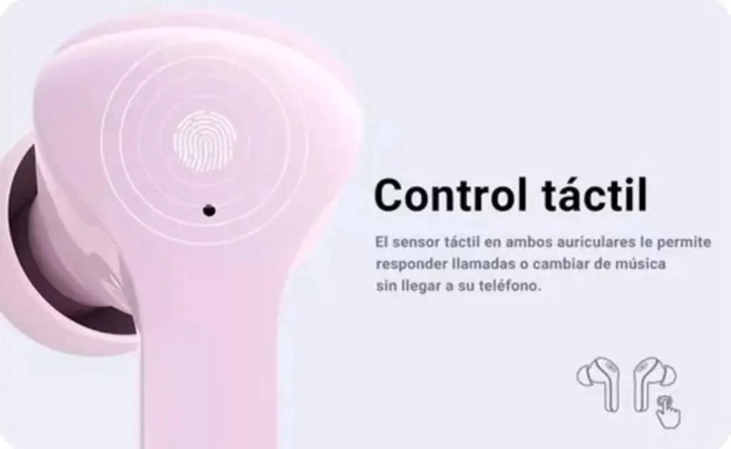 AURICULARES INALAMBRICOS CON PANTALLA LED Y BLUETOOTH 5.3 - 2