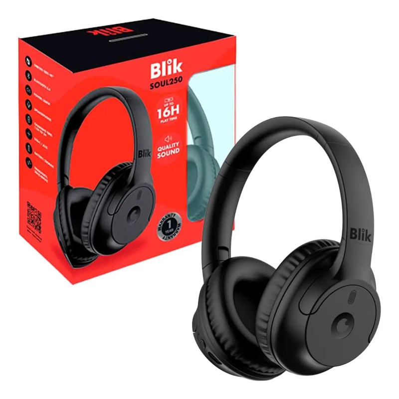 AUDIFONOS INALAMBRICOS BLUETOOTH 5.4 CON BATERIA 20H - 1