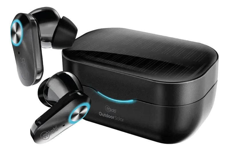AUDIFONOS INALAMBRICOS CON CARGA SOLAR PARA EXTERIORES - 2